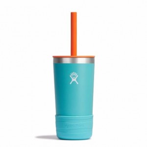 Hydro Flask 12 oz Kids Tumbler w/ Straw Lid Seaspray | 263480-YXZ