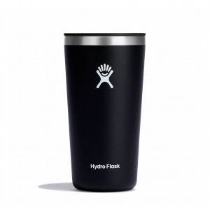 Hydro Flask 20 oz All Around™ Tumbler Zwart | 901465-VOQ