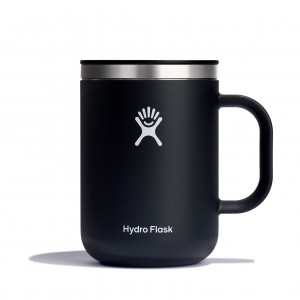 Hydro Flask 24 oz Mug Zwart | 368504-LWE