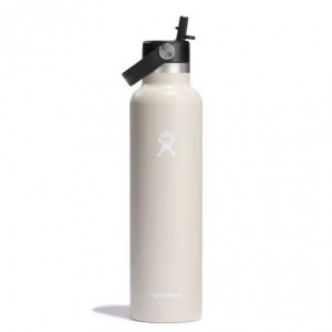 Hydro Flask 24 oz Standard Mouth with Flex Straw Cap Oat | 721349-TWP