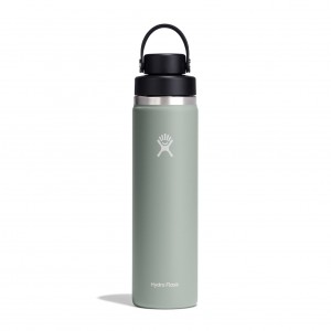 Hydro Flask 24 oz Wide Mouth with Flex Chug Cap Agave | 951647-JVF