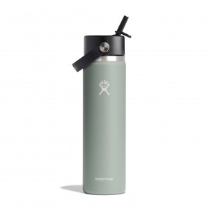 Hydro Flask 24 oz Wide Mouth with Flex Straw Cap Agave | 035814-FWO