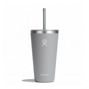 Hydro Flask 28 oz All Around™ Tumbler with Straw Lid Birch | 763152-ZOF