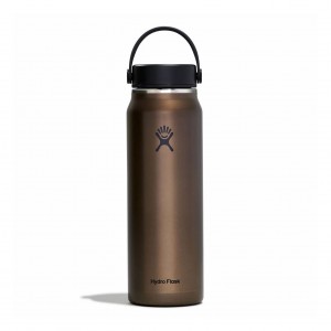Hydro Flask 32 oz Lightweight Wide Mouth Trail Series™ Obsidian | 397210-IJO