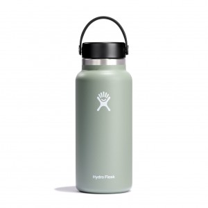 Hydro Flask 32 oz Wide Mouth Agave | 723069-OVT