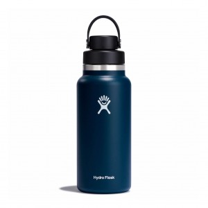 Hydro Flask 32 oz Wide Mouth with Flex Chug Cap Indigo | 508467-VBU