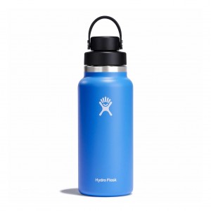 Hydro Flask 32 oz Wide Mouth with Flex Chug Cap Cascade | 759641-TEZ