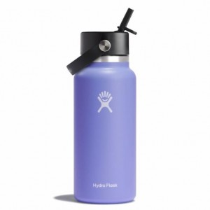 Hydro Flask 32 oz Wide Mouth with Flex Straw Cap Lupine | 132468-FOM