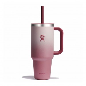 Hydro Flask 40 oz All Around™ Travel Tumbler Bayberry Ombre | 493726-SJV