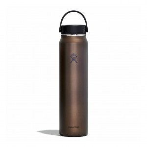 Hydro Flask 40 oz Lightweight Wide Mouth Trail Series™ Obsidian | 109826-AKR