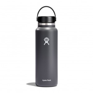 Hydro Flask 40 oz Wide Mouth Stone | 925701-QPF