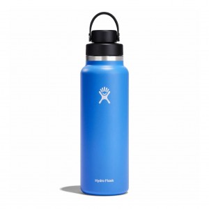 Hydro Flask 40 oz Wide Mouth with Flex Chug Cap Cascade | 715803-FBQ