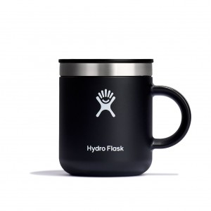 Hydro Flask 6 oz Mug Zwart | 931240-YUW