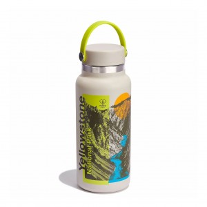 Hydro Flask National Park Foundation 32 oz Wide Mouth Yellowstone | 237608-OAU