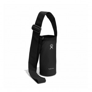 Hydro Flask Small Packable Bottle Sling Zwart | 407182-INL
