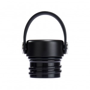 Hydro Flask Standard Mouth Flex Cap Zwart | 209713-GHL