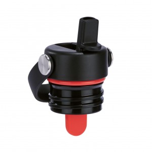Hydro Flask Standard Mouth Flex Straw Cap Zwart | 894127-HBJ