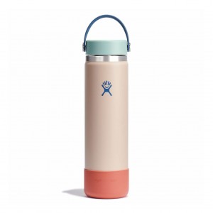 Hydro Flask Tilly's Special Edition 24 oz Wide Mouth Cotton Candy | 743562-BLW