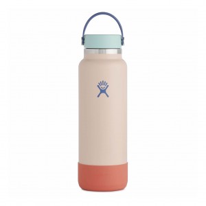 Hydro Flask Tilly's Special Edition 40 oz Wide Mouth Cotton Candy | 841973-JXD