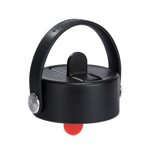 Hydro Flask Wide Mouth Flex Straw Cap Zwart | 260387-AJU